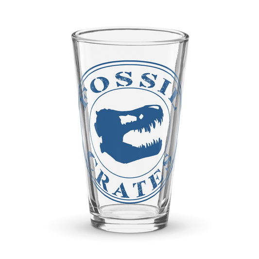 Fossil Crates Shaker pint glass