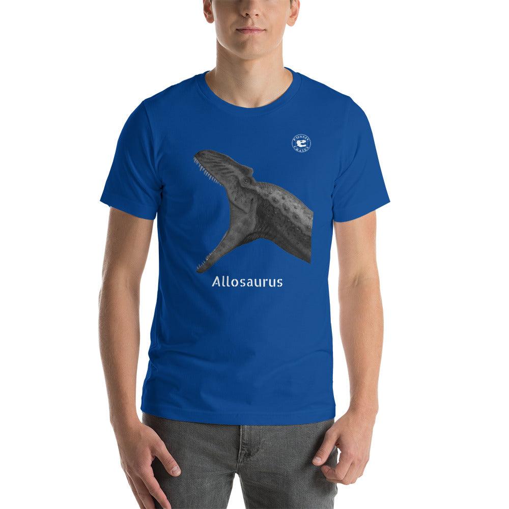 Allosaurus Unisex T-Shirt - Fossil Crates Shirts & Tops