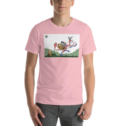 Easter Incisivosaurus Unisex T-Shirt in Pink