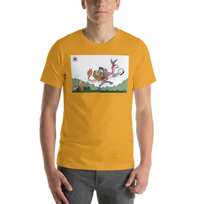 Easter Incisivosaurus Unisex T-Shirt in Mustard