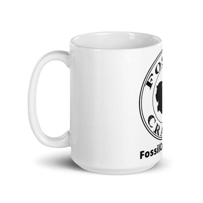 Fossil Crates White Glossy Mug - Fossil Crates Mugs