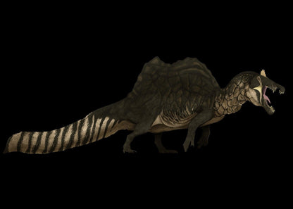 Spinosaurus aegyptiacus Scaled Skull - Fossil Crates Spinosaurus scaled skull