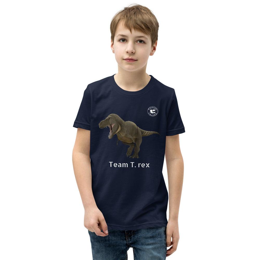 Team T. rex Youth Short Sleeve T-Shirt – Fossil Crates