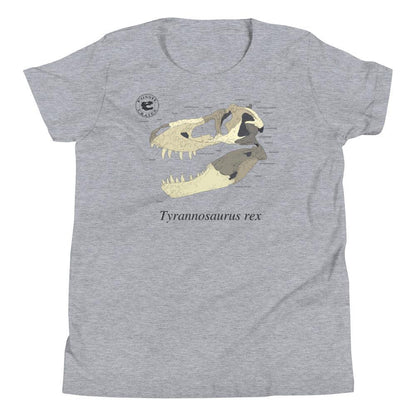 Tyrannosaurus rex Skull Anatomy Youth T-Shirt - Fossil Crates